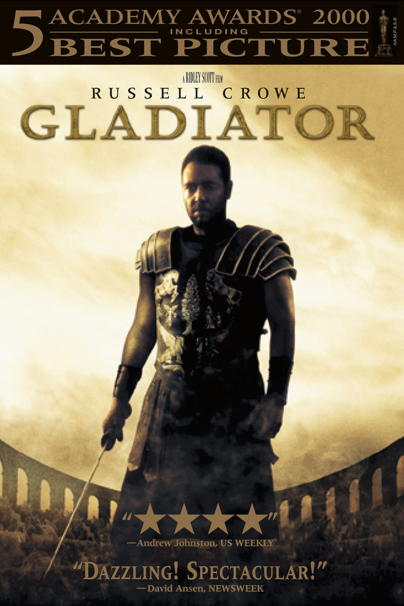 Gladiator film poster.